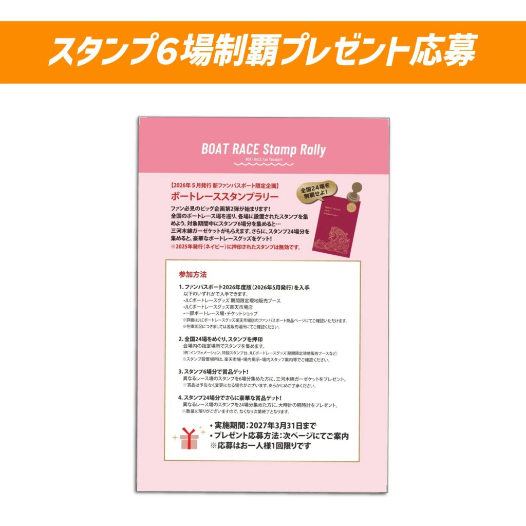 ボートレースファンパスポート